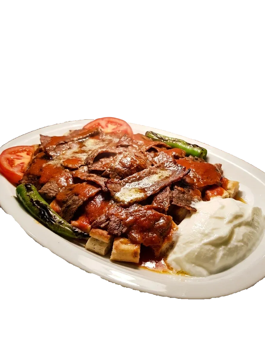 İskender Kebap — frisch angerichtet